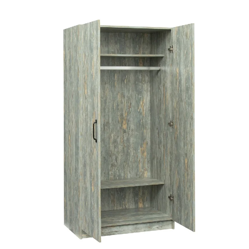 Nestfair High Wardrobe and Kitchen Cabinet with 2 Doors