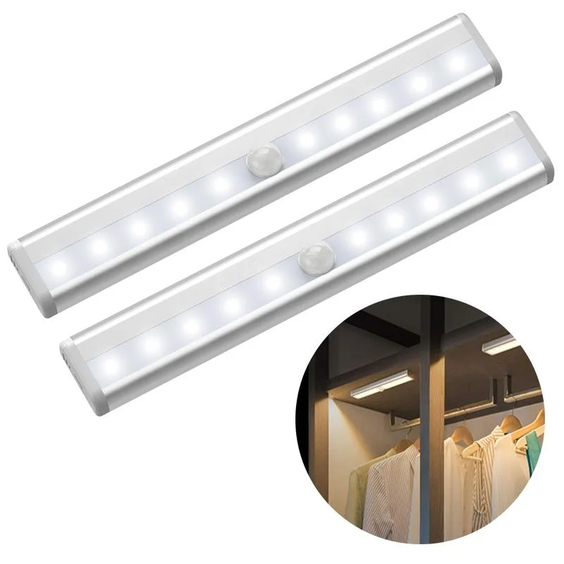 LED Motion Sensor Light For Cupboard, Wardrobe, Stairs or Bed Lamp