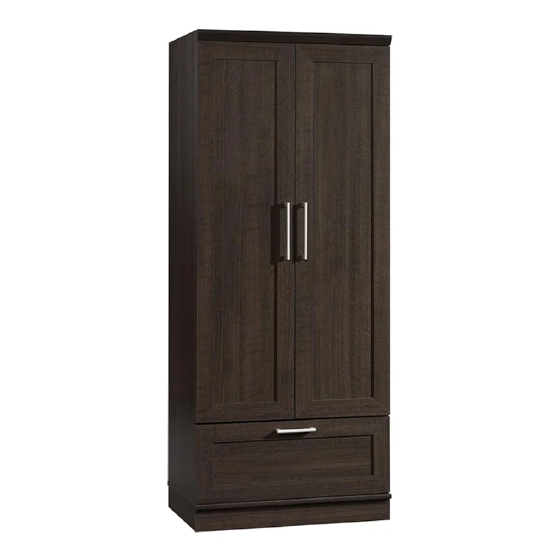 Homeplus Wardrobe, L: 28.98" X W: 20.95" X H: 71.18", Dakota Oak Finish