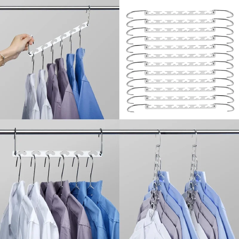 Magic Hangers Space Saving Hangers For Clothes Hangers Space Saving Wardrobe Clo