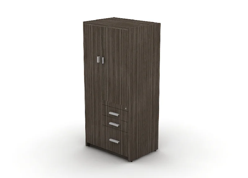 EDGE 3-Drawer Wardrobe