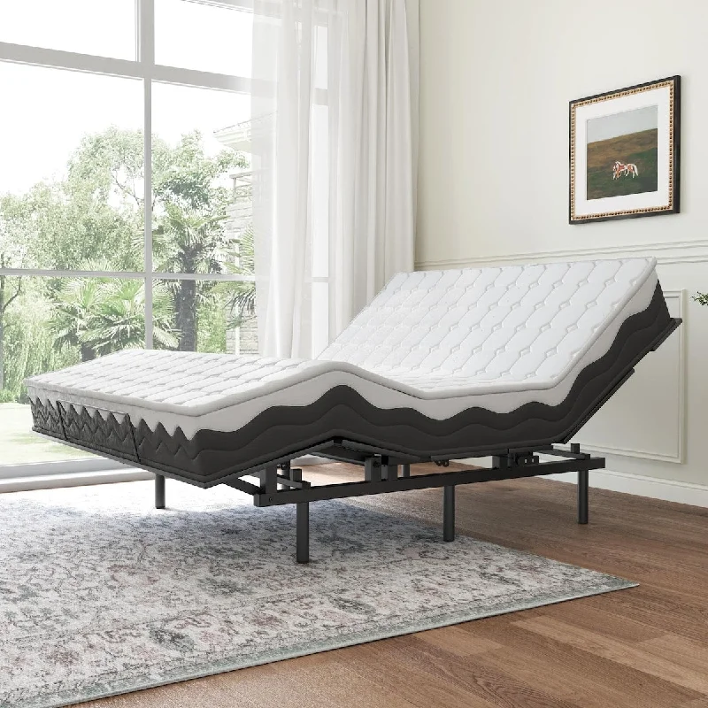 Adjustable Bed Frame -Wireless Remote -Memory Function -Adjustable Bed Base