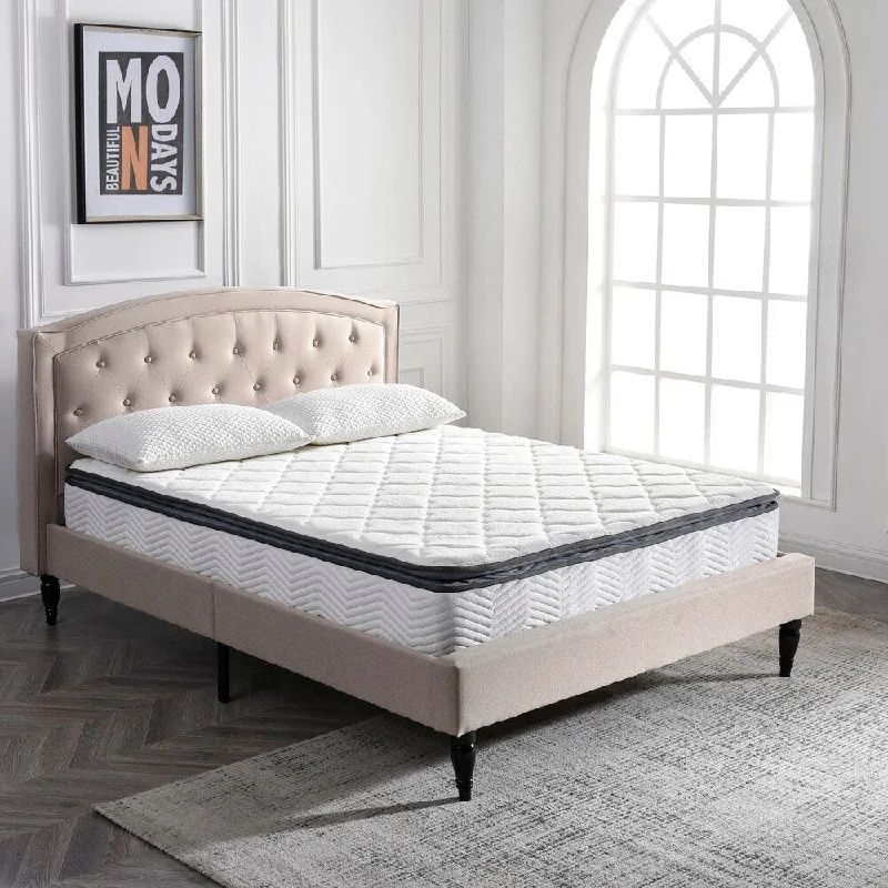 Classic Brands Valetta 9-Inch Hybrid Pillow Top Mattress