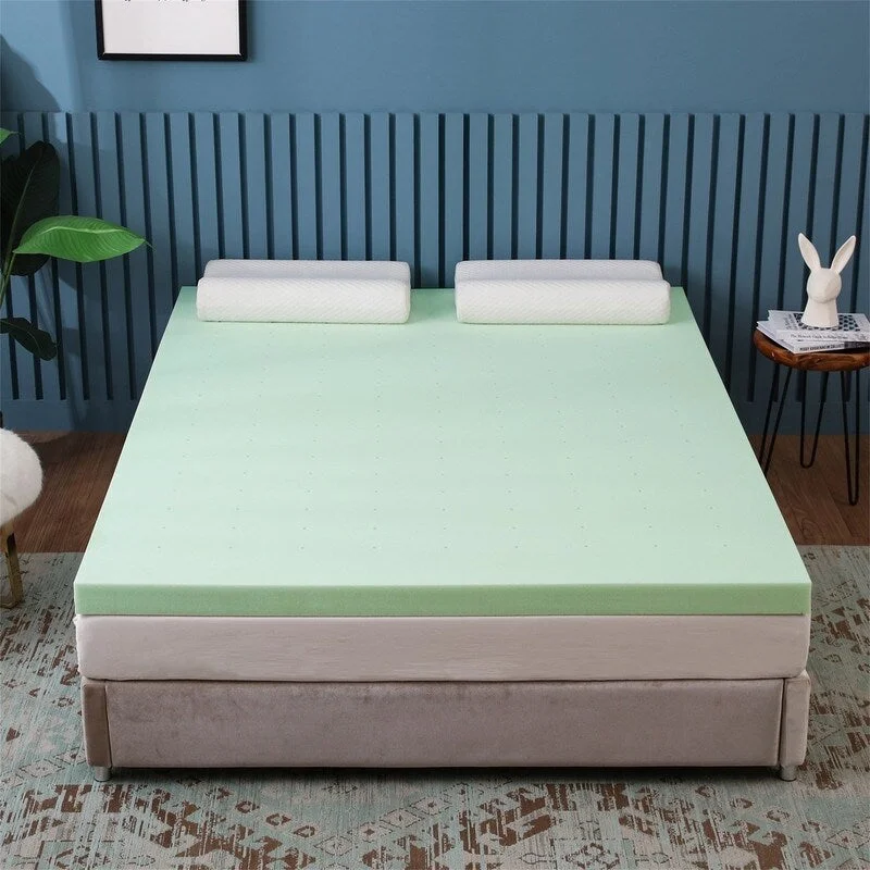 Full Size 3" Comfort Memory Foam Bed Mattress Topper