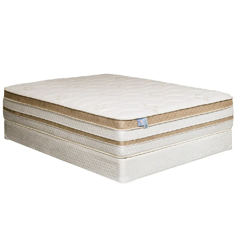 Furniture of America Dreamax 15-inch King-size Euro Top Gel Memory Foam Hybrid Mattress