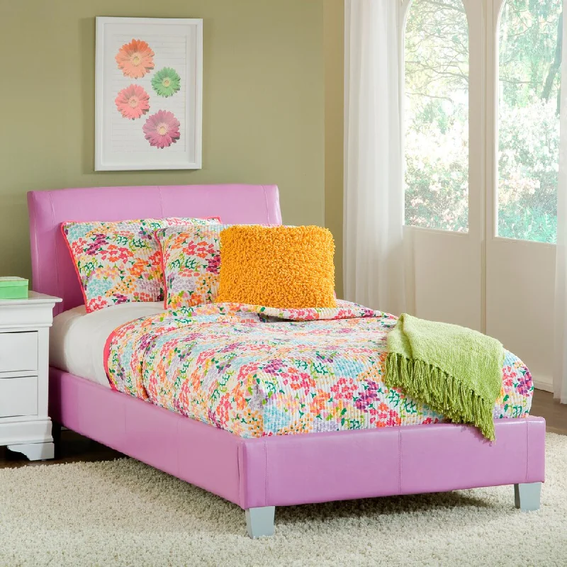 Lavender Youth Twin Bed