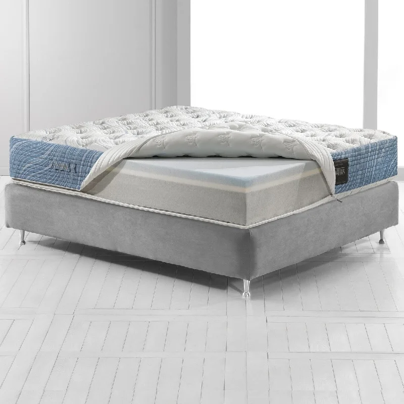 Magniflex Magnigel 12-inch Customized Comfort Gel Memory Foam Mattress - N/A