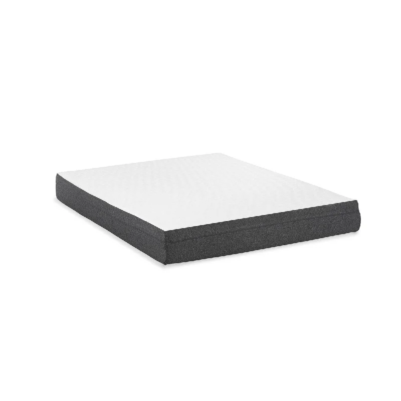 Mecklin White 8-inch Gel Infused Memory Foam Firm Mattress