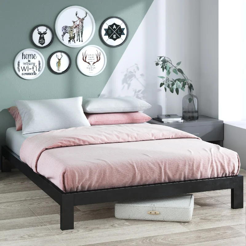 Priage by ZINUS Metal Platform Bed Frame