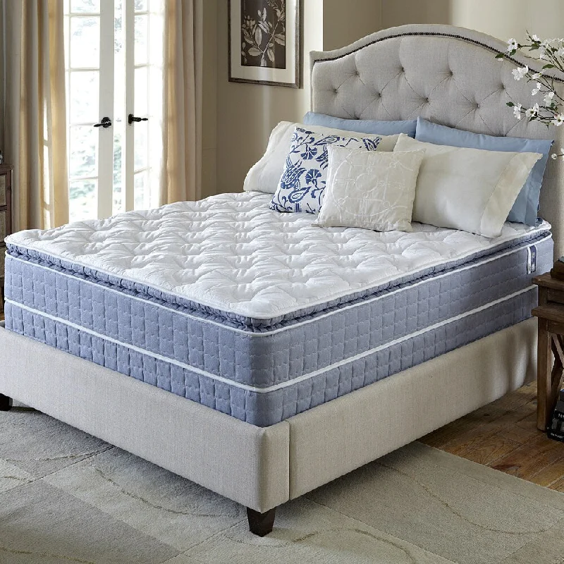 Serta Revival Pillow Top Twin-size Mattress and Foundation Set