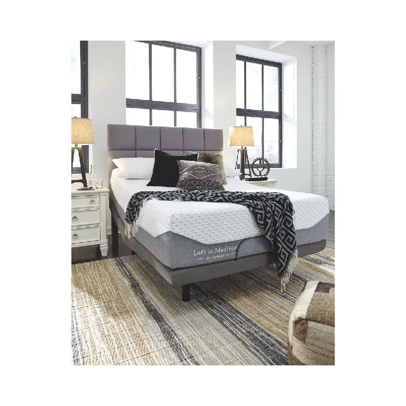 Signature Design by Ashley Loft and Madison 15 Plush 15 inch King White Mattress with MemGel