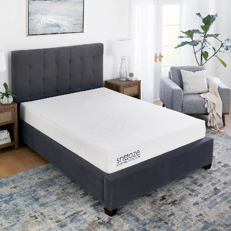 Snooze 10-Inch Triple Layer Support Memory Foam Mattress