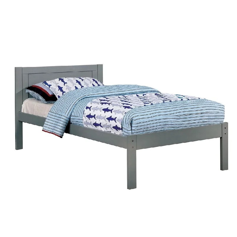 Williams Home Furnishing Annemarie Twin Bed in Gray Finish