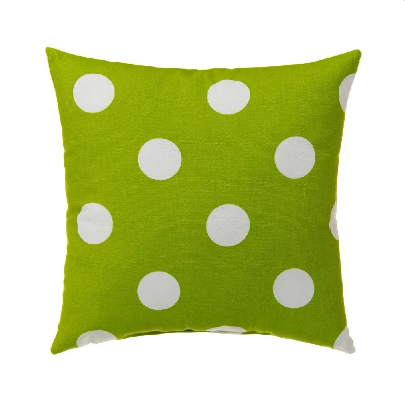 Apollo Pillow- Green Dot