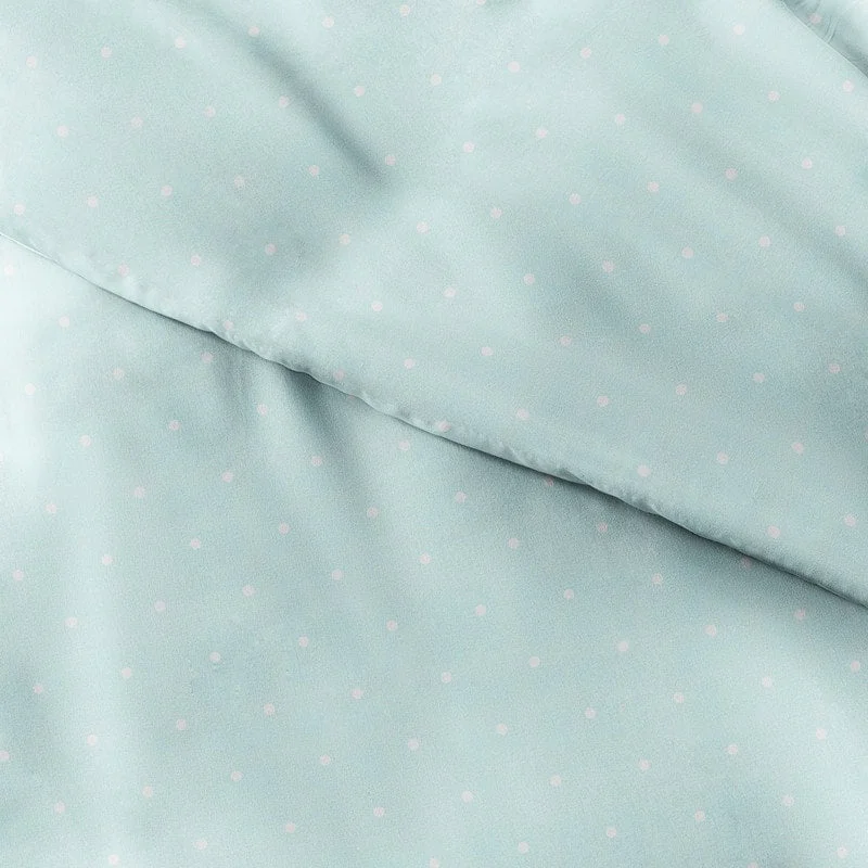 polka dot-aqua