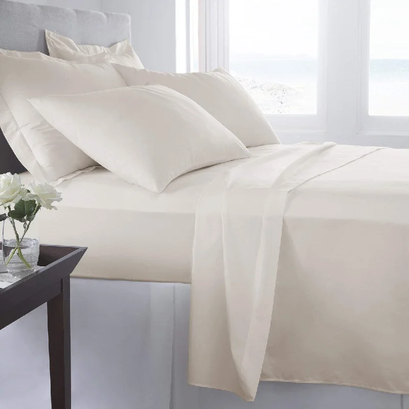 Breathable Place 500 TC Cotton Embroidered Sheet Set