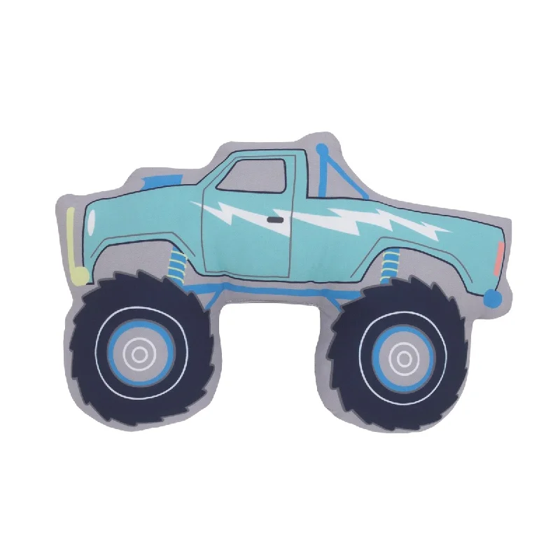 Carter's Monster Truck Shaped Toddler Pillow