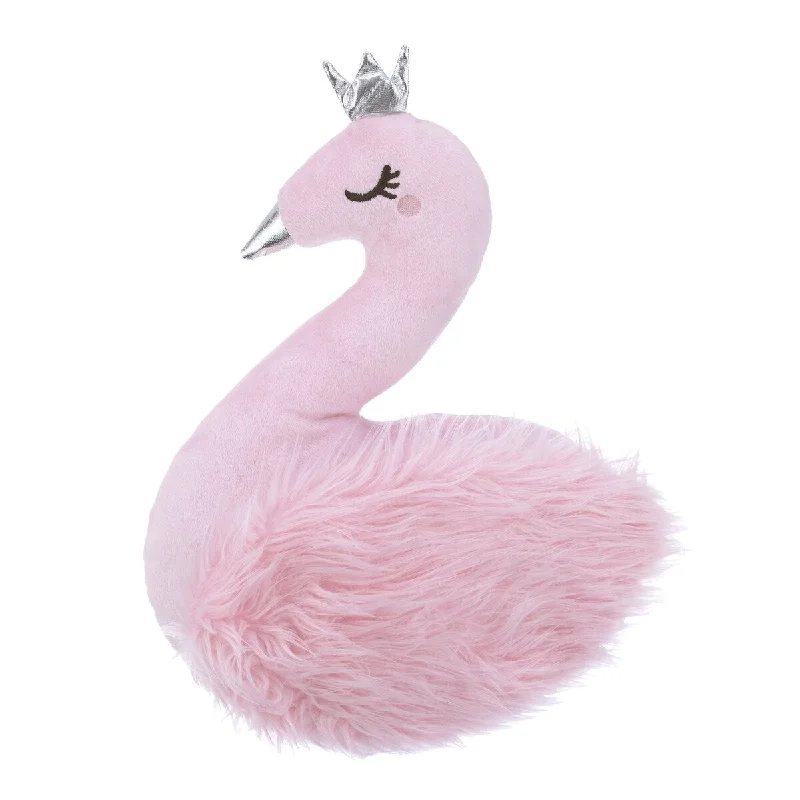 Everything Kids Pink Swan Decorative Throw Pillow