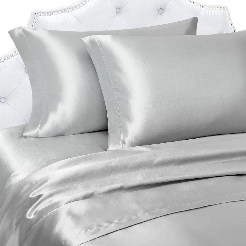 Lady Sandra Satin Sheet Set