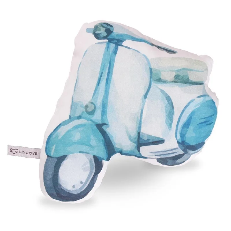 Lincove Kids Motorbike Shape Pillow - 100% Cotton