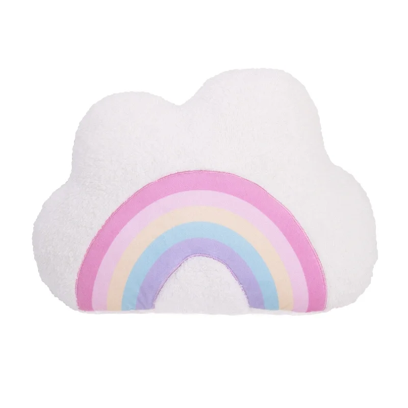 Little Love by NoJo Rainbow Decorative Shaped Pillow