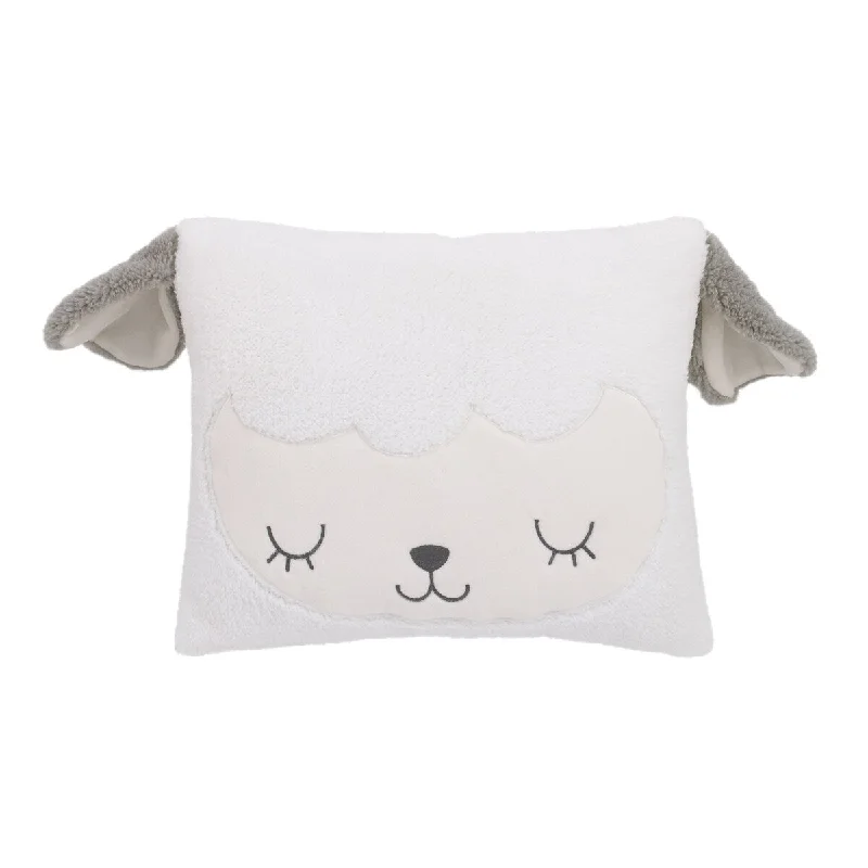 Little Love by NoJo Sherpa Lamb Decorative Pillow