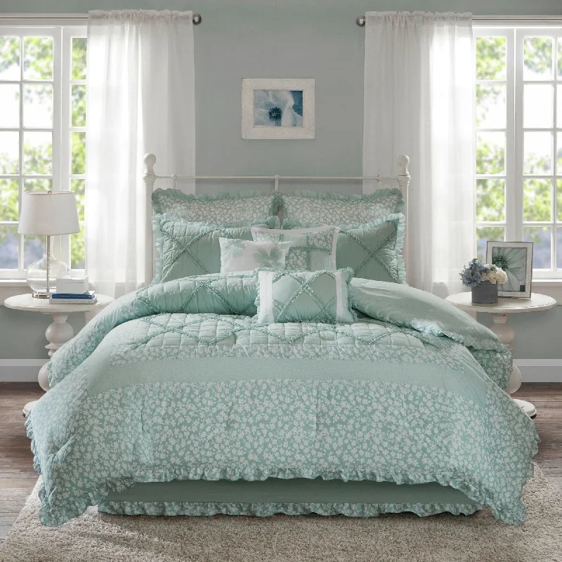 Madison Park Heidi Quilted Cotton Comforter Set