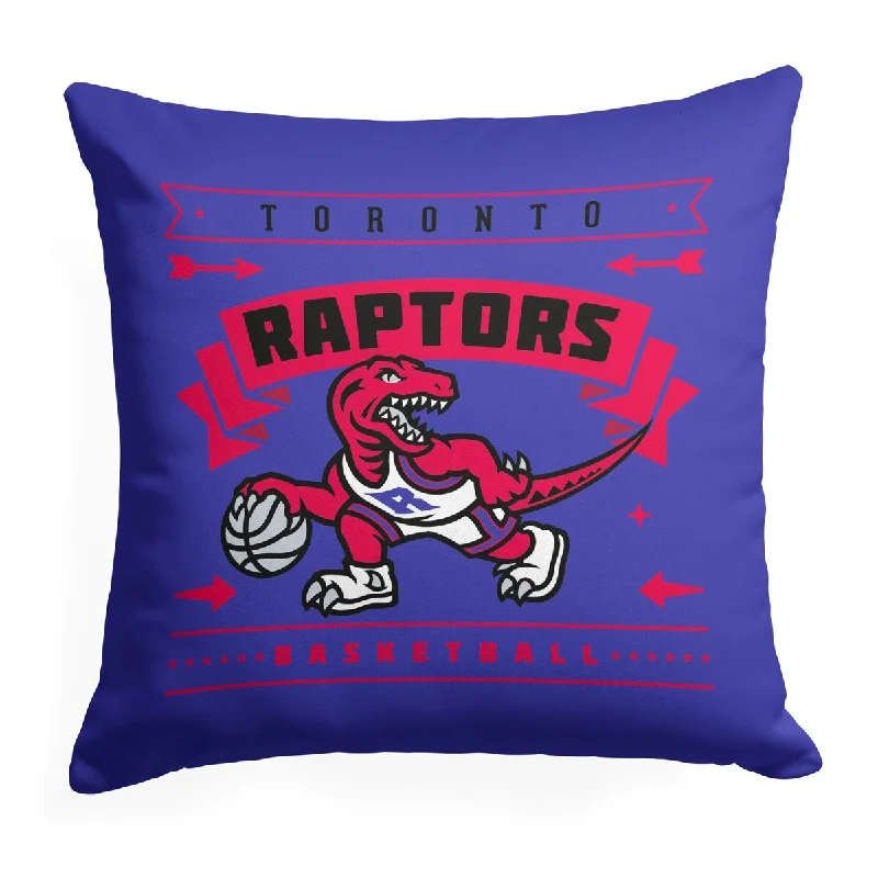 NBA Hardwood Classic Raptors Printed Throw Pillow - Purple