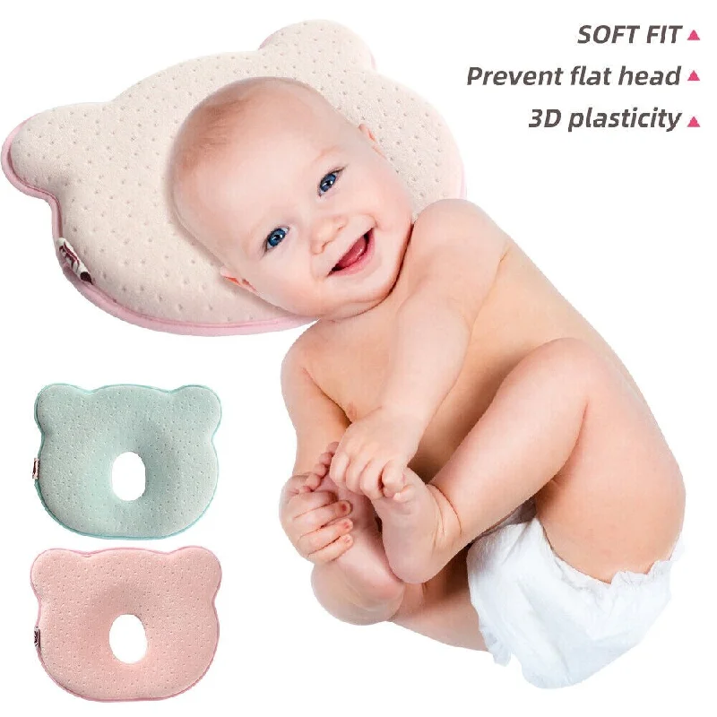 Newborn Baby Pillow Head Protection and Sleep Cushion