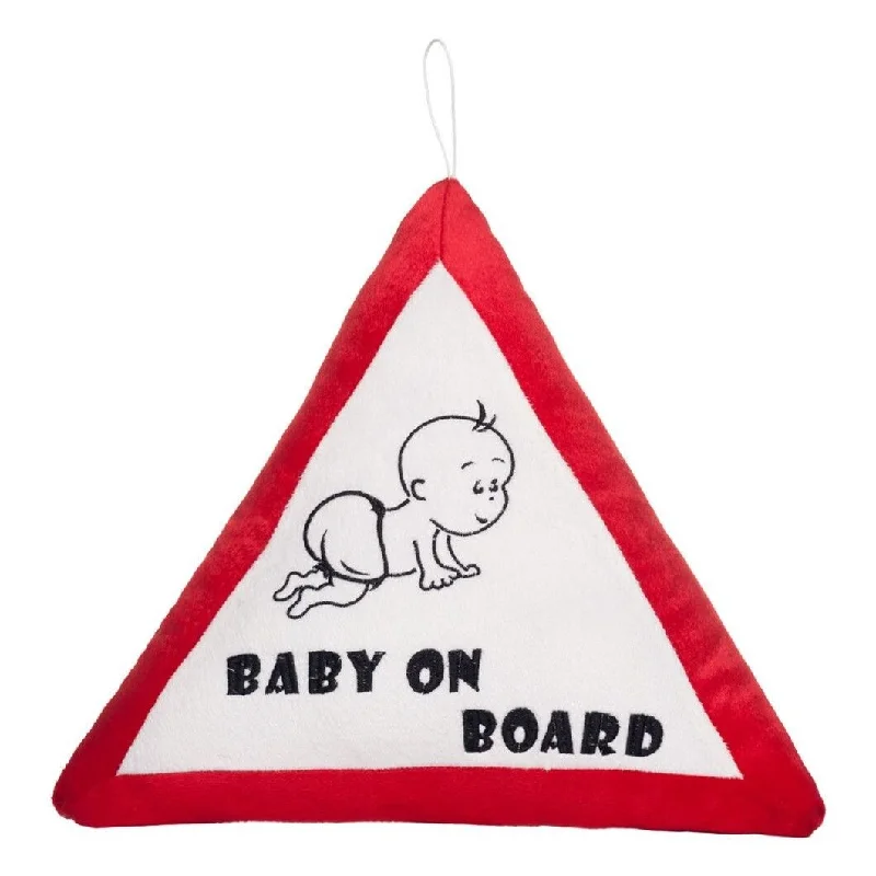 Road Sign Pillow "Baby" for Kids