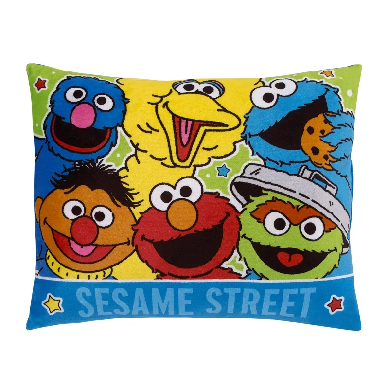 Sesame Street Come and Play Toddler Pillow