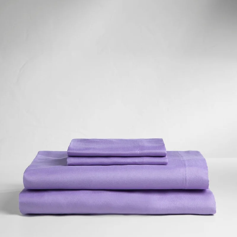 Soft & Cozy Brushed 3Pc 75Gsm Sheet Set Viola Full