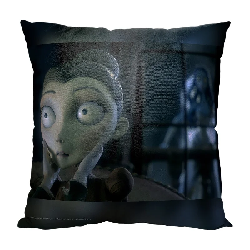 Warner Brothers Corpse Bride The Other Woman 18 Inch Throw Pillow