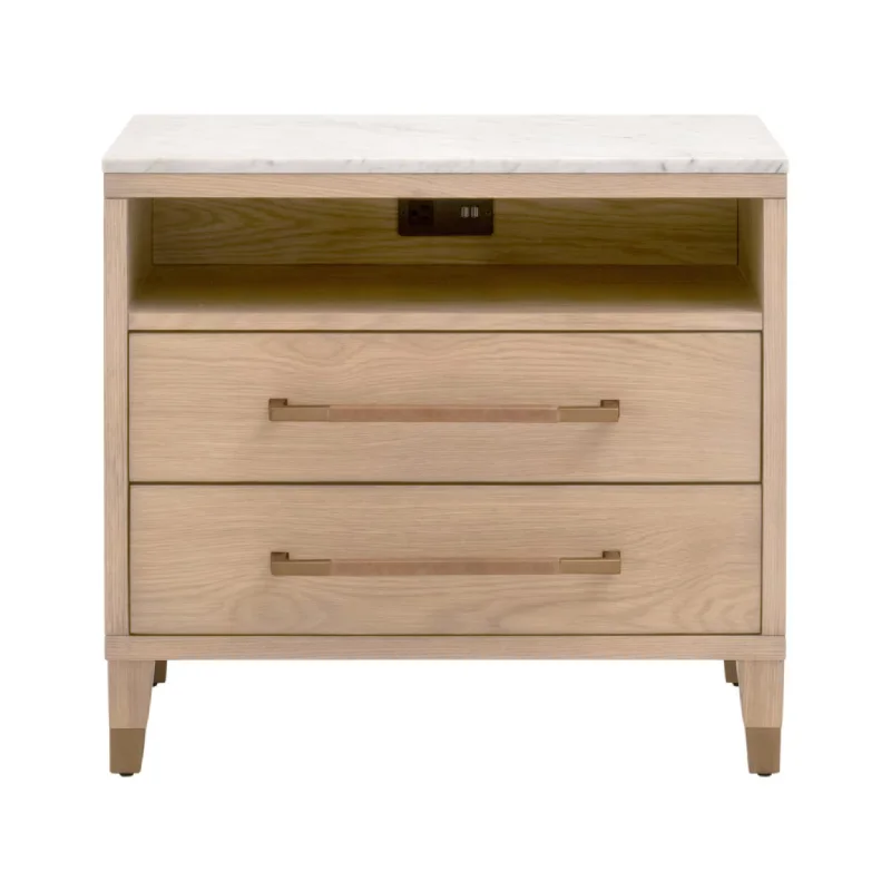 Cambria 2-Drawer Nightstand