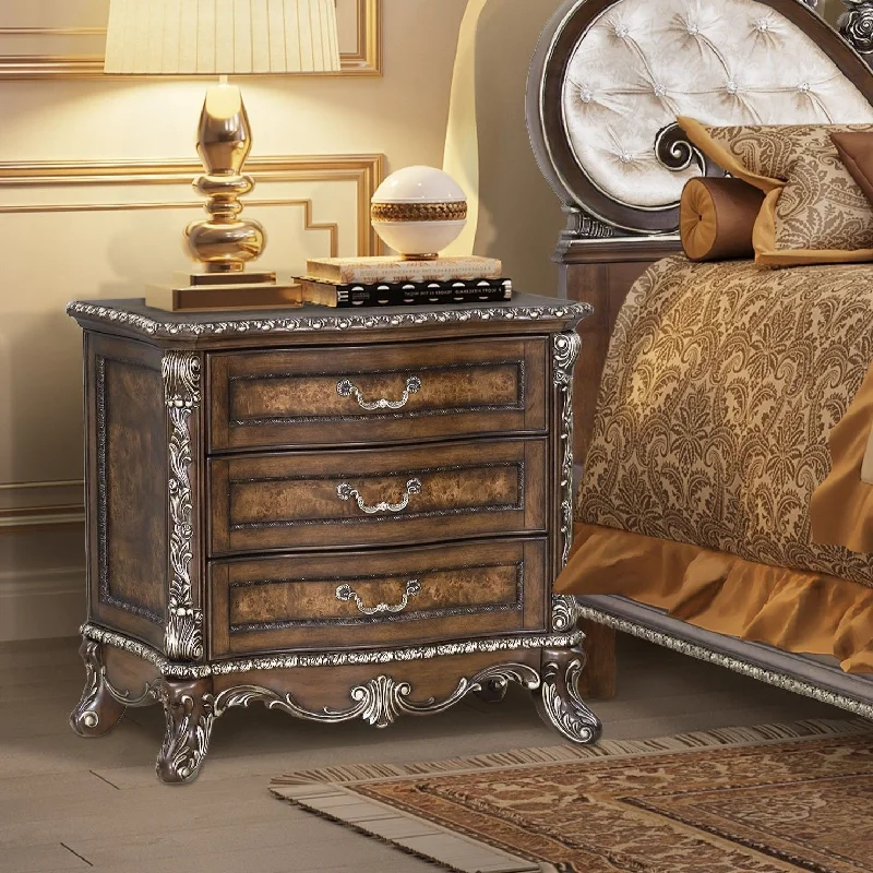 Devany - Nightstand - Cherry