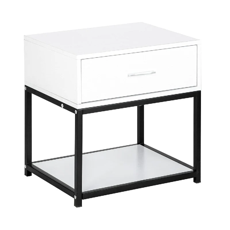 gt1-ZJ Modern and Simple Style Nightstand - One Draw (Top)