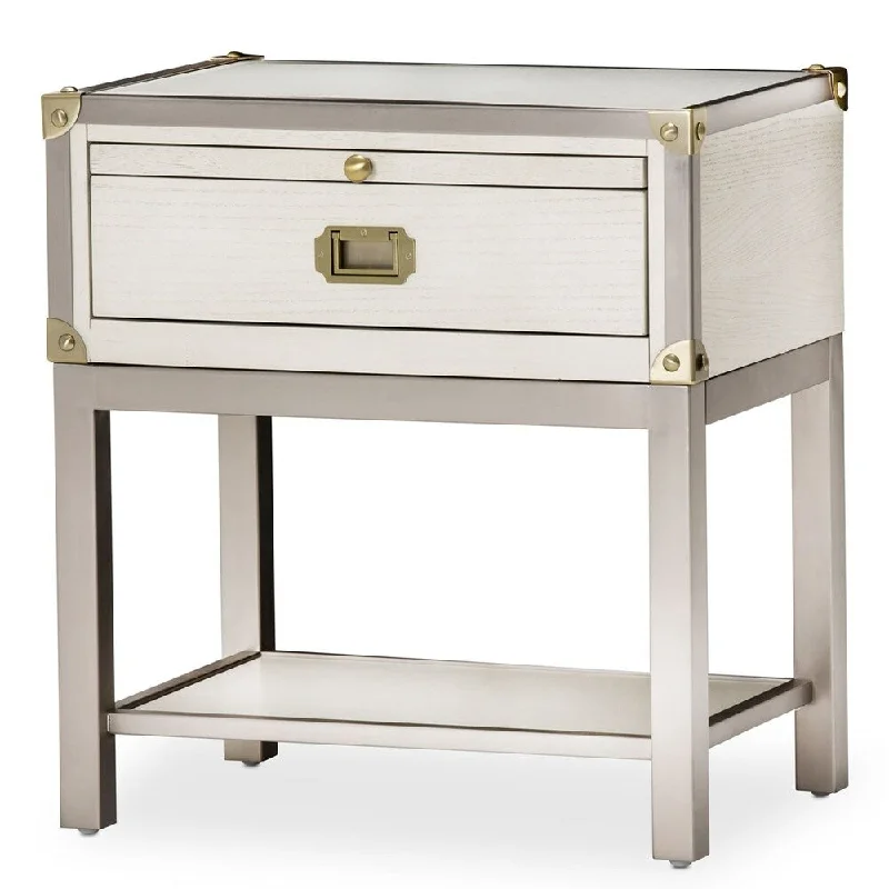 Menlo Station Eucalyptus 1-drawer Nightstand