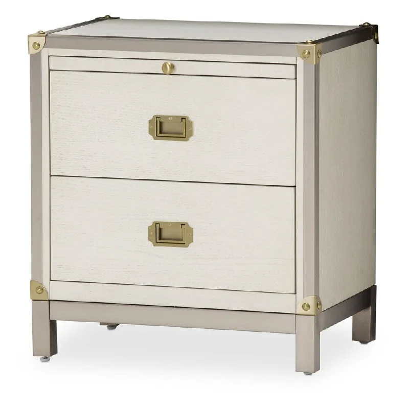 Menlo Station Eucalyptus 2-drawer Nightstand