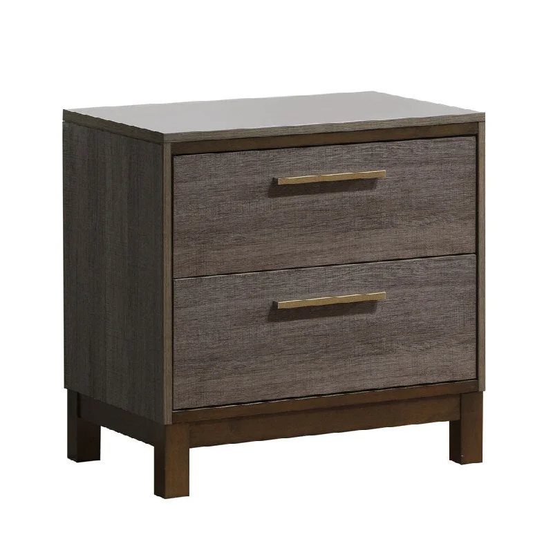 Williams Home Furnishing Manvel Night Stand in Antique Gray Finish