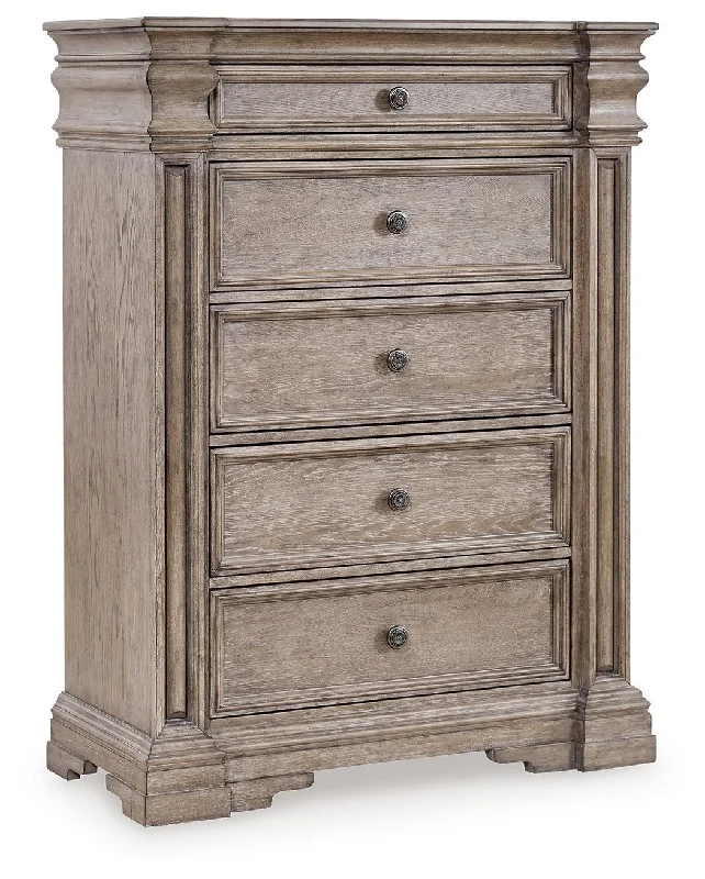 Blairhurst - Light Grayish Brown - Five Drawer Chest