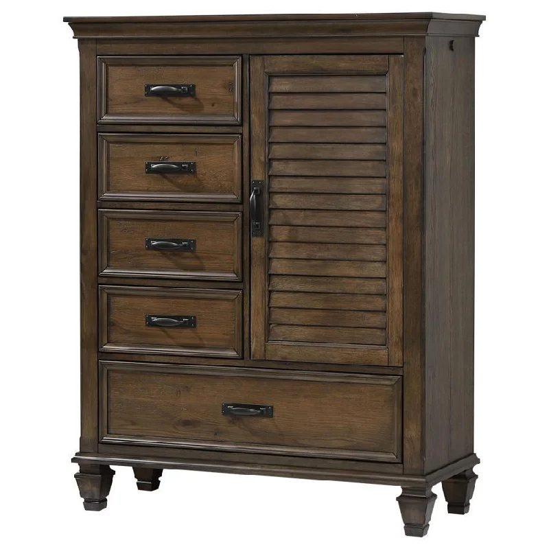 Franco - 5-Drawer Door Chest