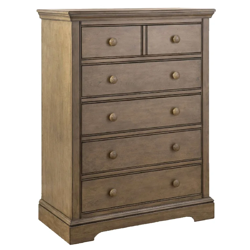 Hanley 5 Drawer Chest - Cashew