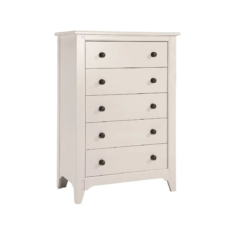 Martina 5 Drawer Chest - Cream