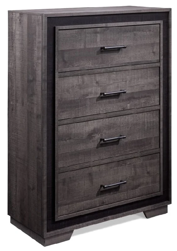 Orlando 4 Drawer Chest - Grey