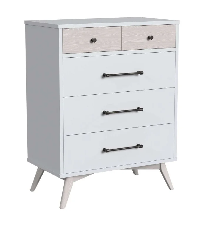 Rowan 4 Drawer Chest - Ash Linen