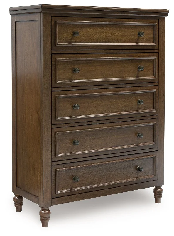 Sturlayne - Brown - Five Drawer Chest