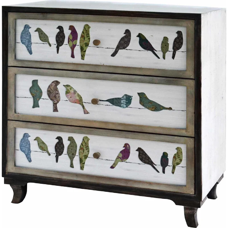 Bird on a Wire Chest - Multi