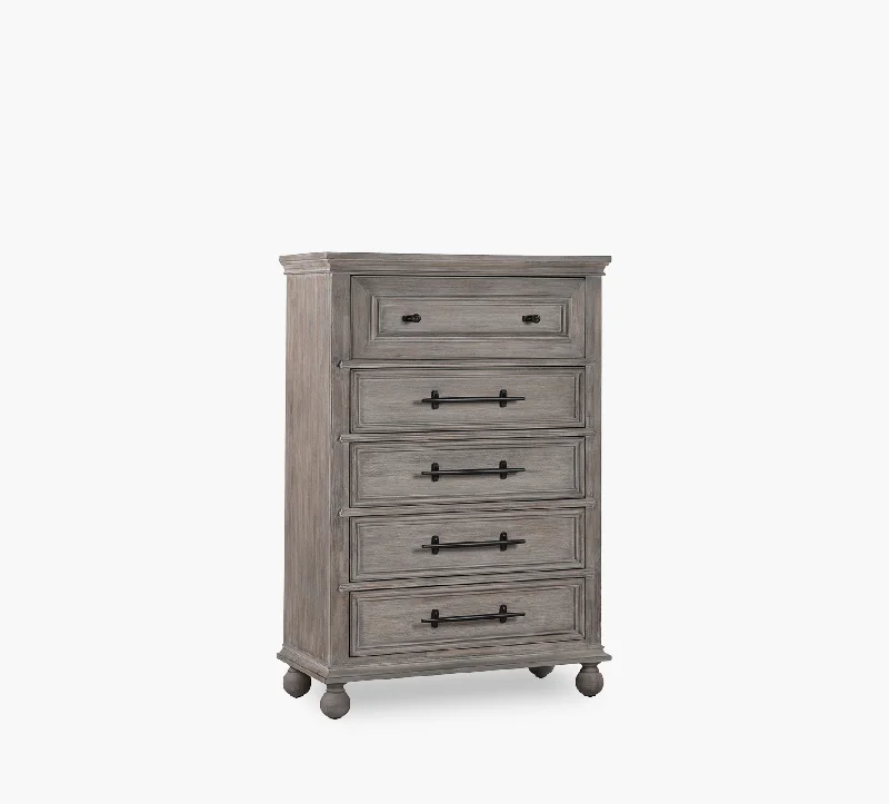 Hyde Park Dark 5 Drawer Chest