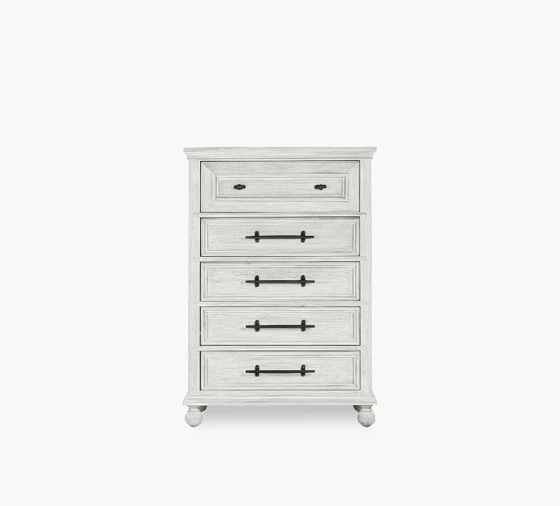 Hyde Park Light 5 Drawer Chest