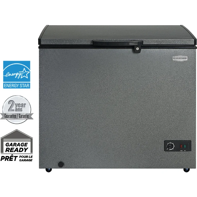 Marathon Chest Freezer (MCF70GRD-1) - Granite